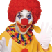 Парик Клоуна с носом красно - рыжий ПК-1ор
