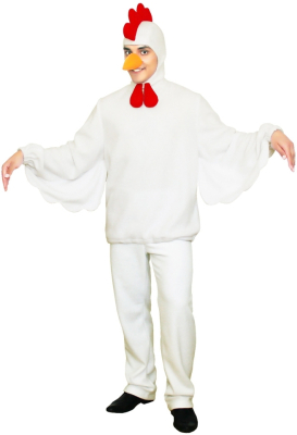 Карнавальный костюм Петух белый ККВм-87б